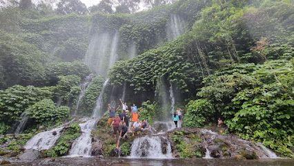 Twin Curtain Cascades & Jungle Pools—A Day Trip from Selong Belanak