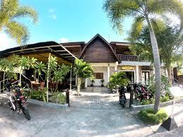 Bruga Villas Coffee Shop open-front cafe building, Selong Belanak, Lombok