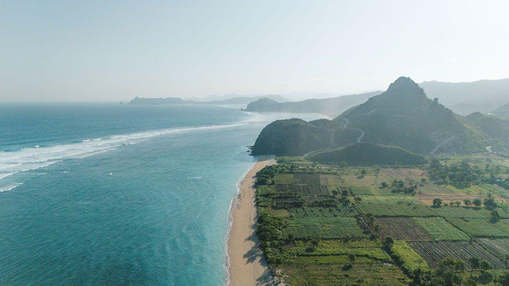 Pristine Selong Belanak Coastline